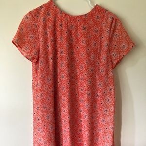 Speechless Peach Shift Dress